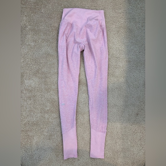 Alosoft Heather Pink Size Small Leggings - Picture 2 of 6